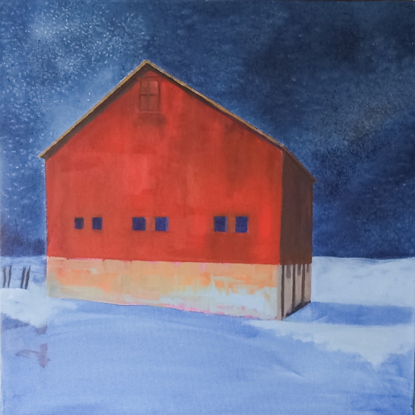 BARN AT MIDNIGHT by Jane Wallor Collins