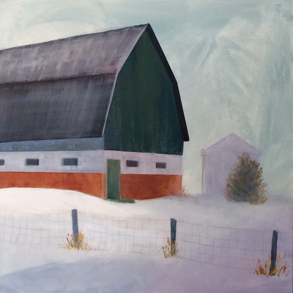 GREEN GAMBREL BARN by Jane Wallor Collins