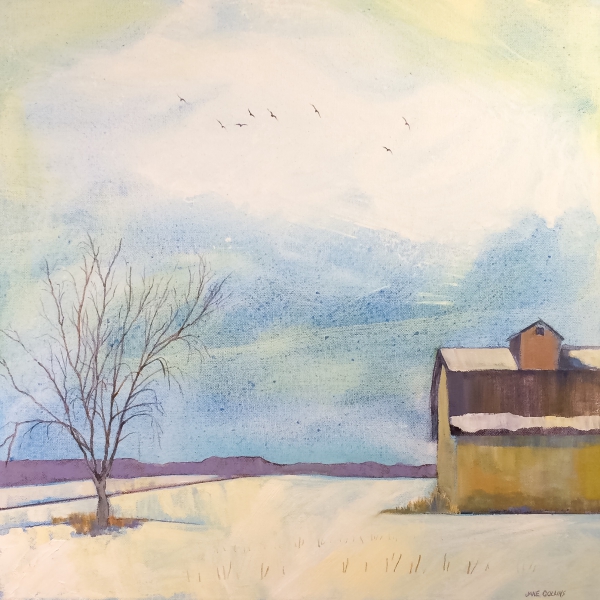 GAMBREL IN WINTER by Jane Wallor Collins