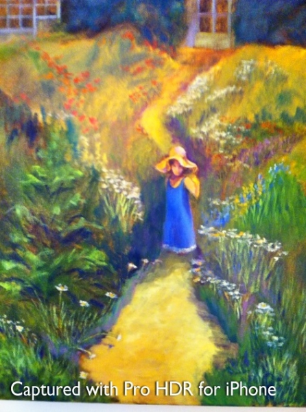 MORNING IN THE GARDEN by Jane Wallor Collins
