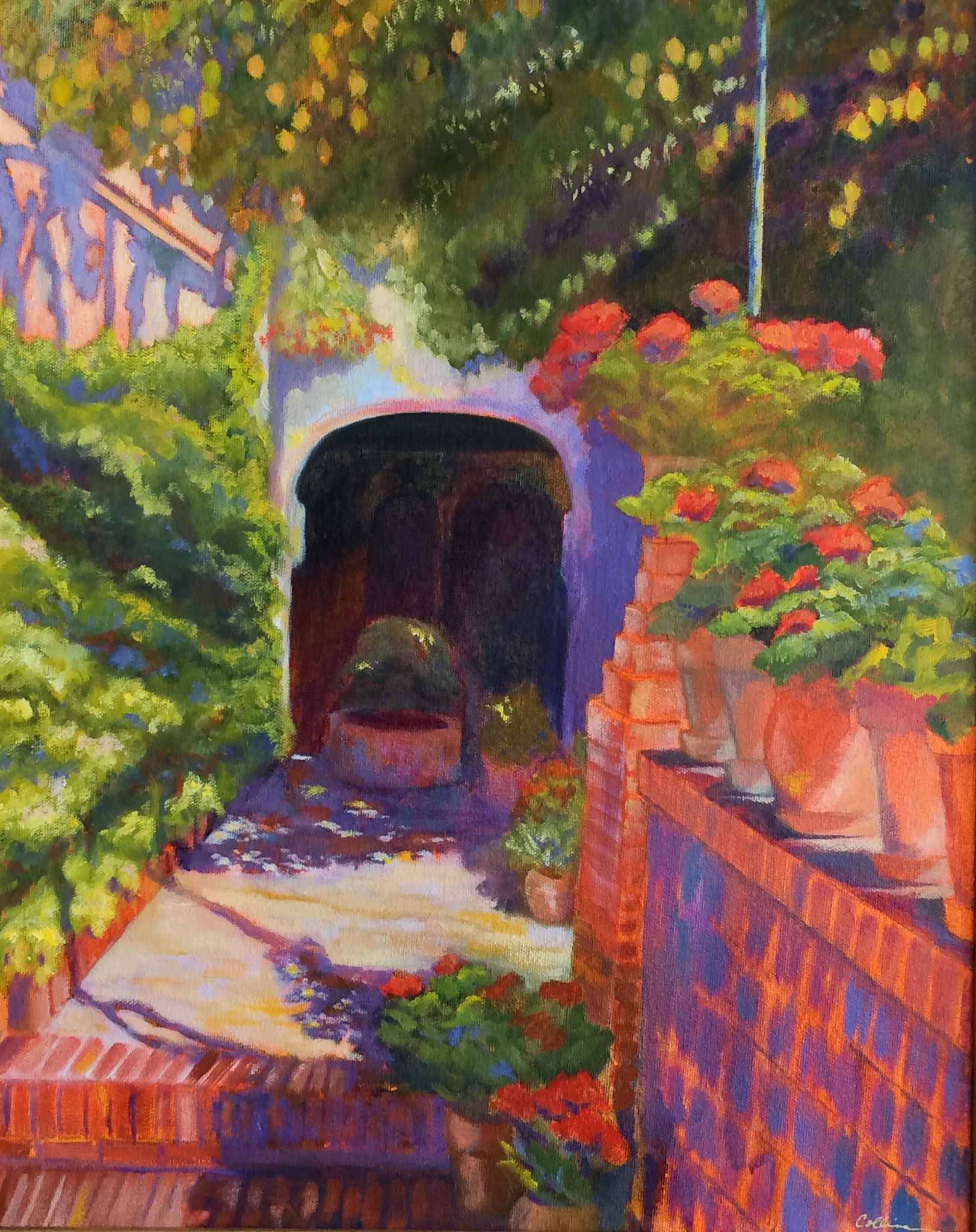 LEMON TREE, SEVILLE by Jane Wallor Collins