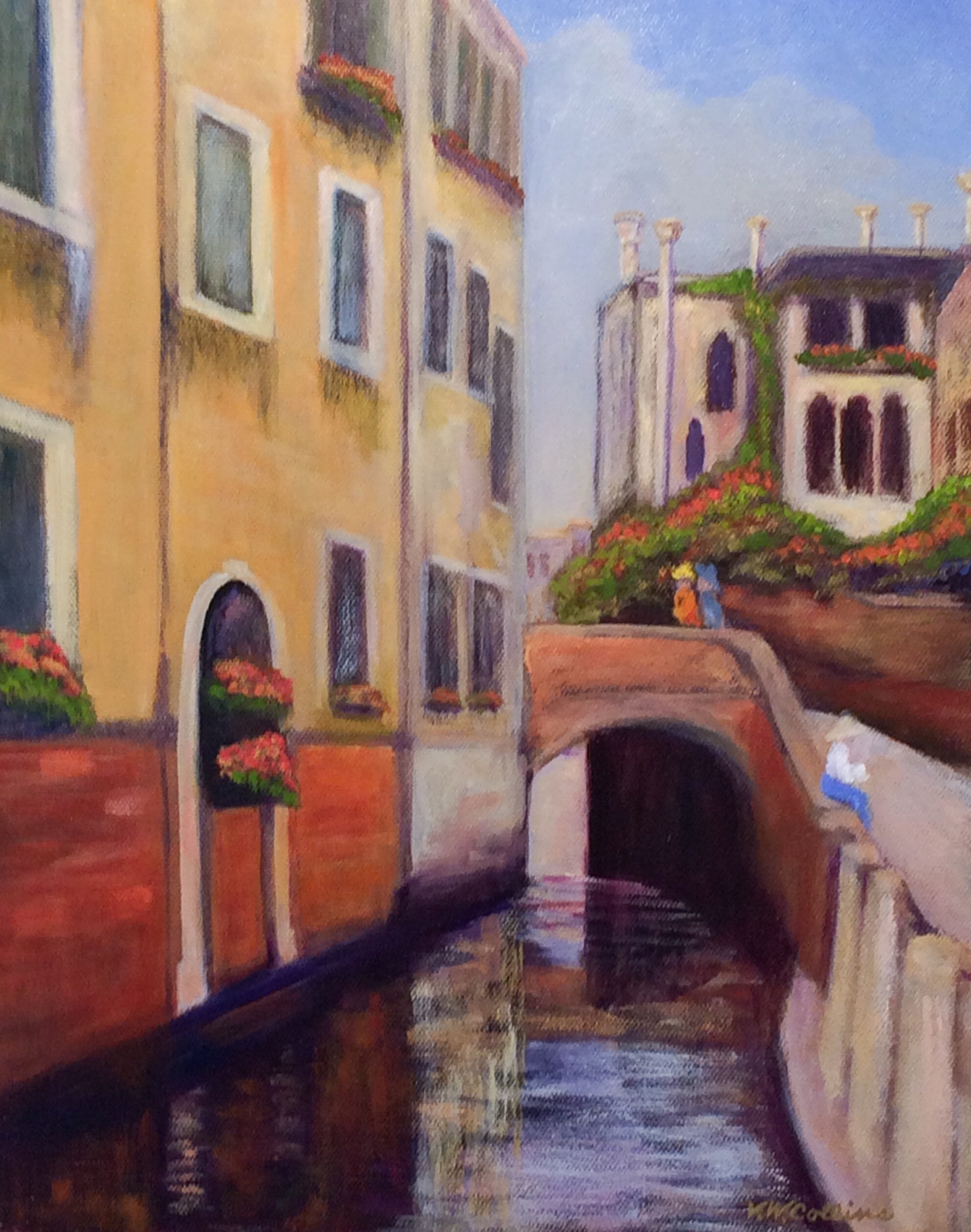 VENICE AT NOONTIME by Jane Wallor Collins