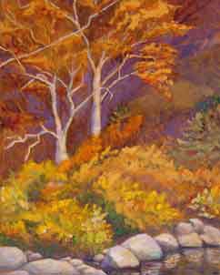 FENTON RIVER FOLIAGE by Jane Wallor Collins