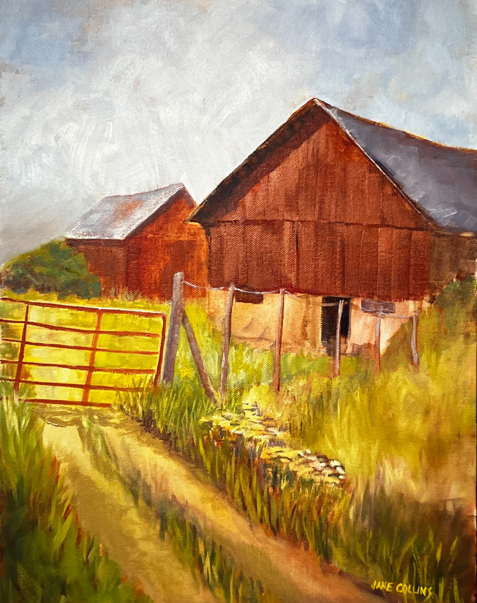 AUGUST AFTERNOON by Jane Wallor Collins