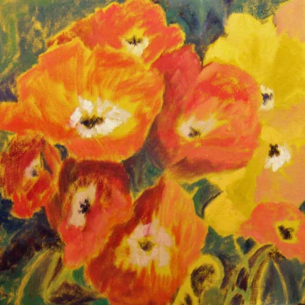 ICELANDIC POPPIES by Jane Wallor Collins
