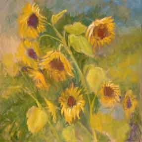 SUNFLOWERS by Jane Wallor Collins