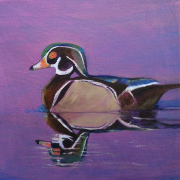 WOOD DUCK by Jane Wallor Collins