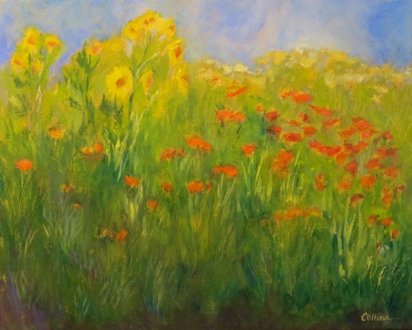 LATE SUMMER GARDEN by Jane Wallor Collins