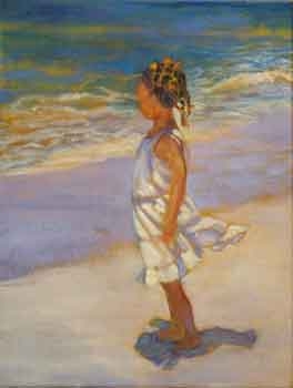 GIRL IN WHITE DRESS by Jane Wallor Collins