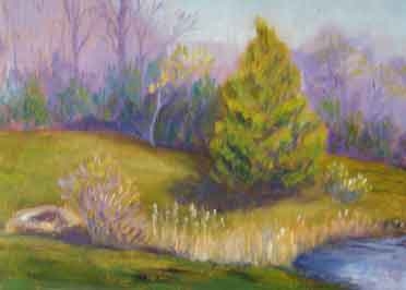 APRIL IN WOODSTOCK by Jane Wallor Collins