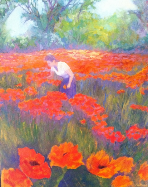 Click here to view NICHOLE IN THE POPPIES by Jane Wallor Collins